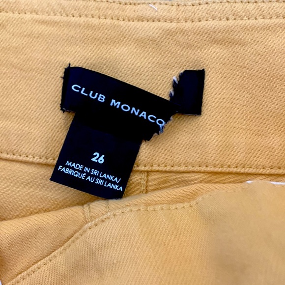 Club Monaco Skirt Yellow - Picture 6 of 6